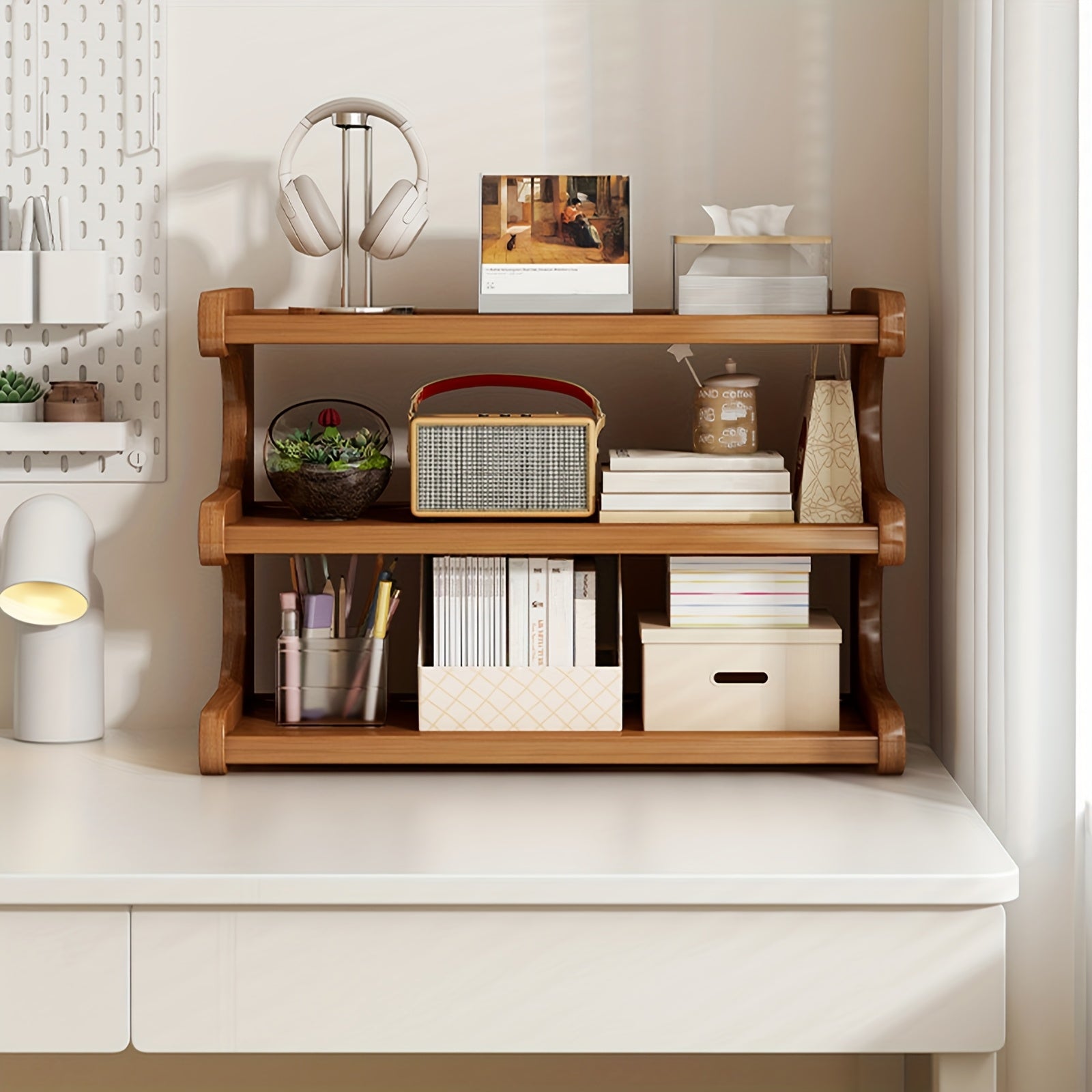 3\u002F5\u002F6 Tiers Shoe Rack, Bamboo Shoe Rack, Shoe Storage Organizers, Easy to Assemble, Space Saving, Shoe Rack for Front Door Entrance, Entryway, Living Room, Bedroom, Garage - Sturdy Bamboo Rack