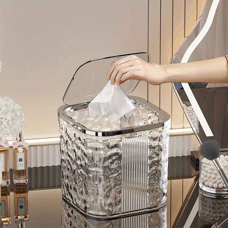 1Pc Laundry Pods Container with Pop-Up Lid, Desktop Clutter Storage Box, Laundry Pod Holder Holds 120+ Laundry Pods, Easy to See Dishwasher Pod Laundry Containers for Laundry Room Organization Storage Decor Baskets, Bins & Containers