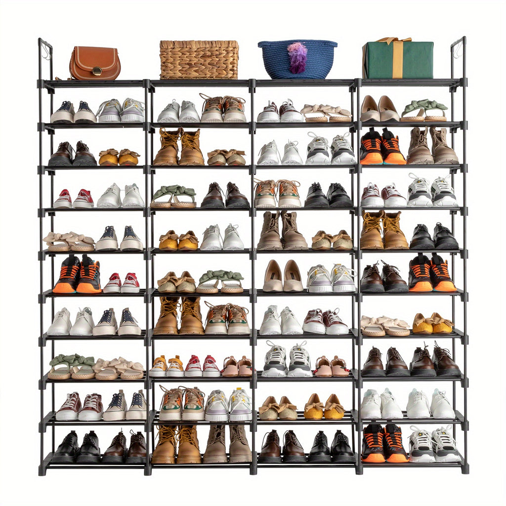 10\u002F9-Level Shoe Organizer, The Perfect Multi-Tier Storage Option for Your Shoes And Additions, Effortlessly Maximize Space