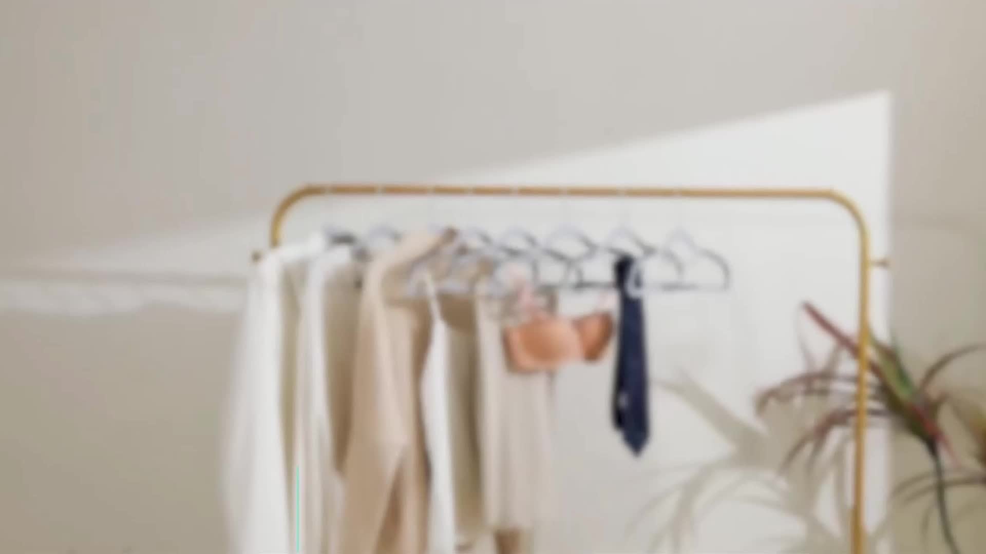 30pcs\u002F20pcs\u002F10pcs Non-slip And Mark-free Plastic Hangers, Home Wardrobe Storage And Clothes Hanging Hangers, Anti-slip And Anti-deformation Hangers, A Great Helper for Clothes Storage, Dual-purpose for Wardrobe Storage And Clothes Drying.